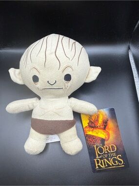 Toy Factory Lord of the Rings Gollum Plush Doll New With Tag 7”